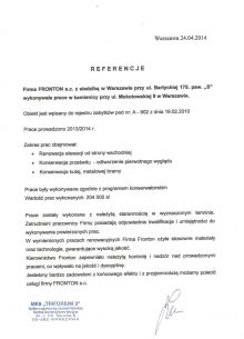 Refer. Triforium MOKOTOWSKA 8